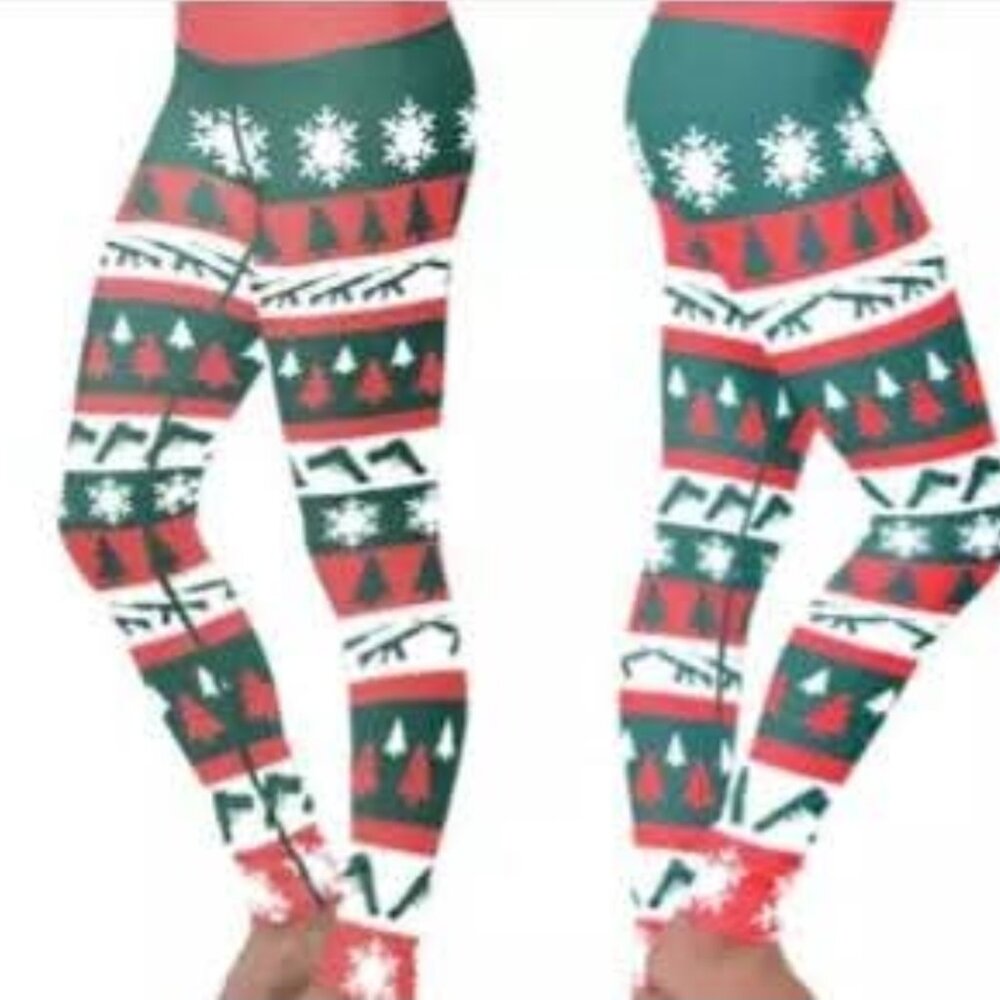 Ugly Christmas leggings